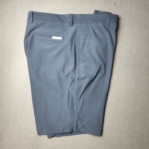 Dunning Shorts Mens 38 Blue 10" Golf Everbest Performance Stretch Athletic Chino